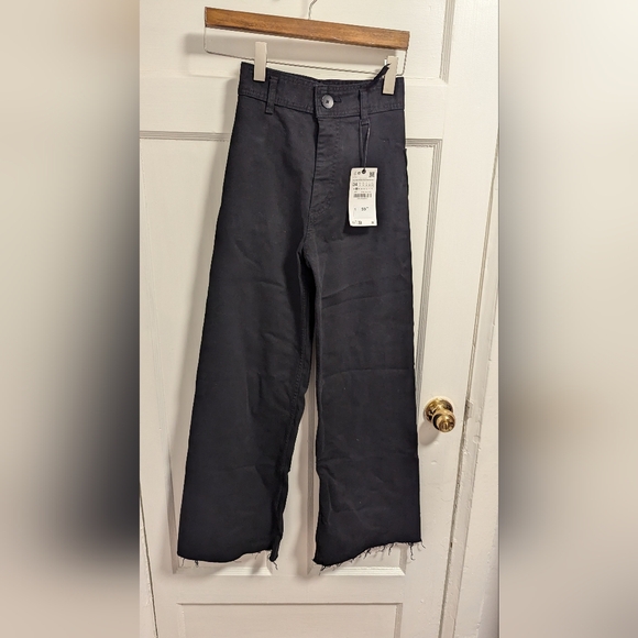 ZARA black jeans - size 2 - Picture 2 of 4